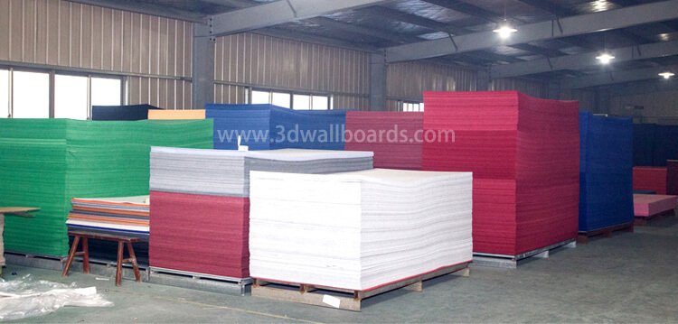 3 dimensional wall coverings