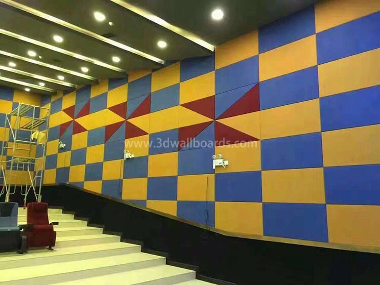 Decorative Sound-Absorbing Polyester Panels China Sound Absorbing Wall Panels Factory